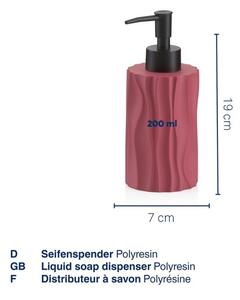 KELA Dávkovač mýdla Merida polyresin benzín 19,0cm 7,0cm 200,0ml KL-23774