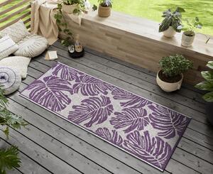 NORTHRUGS - Hanse Home koberce Kusový koberec Jaffa 105245 Purple violet Cream - 70x200 cm