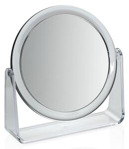KELA Stojací zrcadlo Via Acryl transparentní 19,0x5,0x20,0cm 17,5cm KL-20842