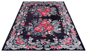 Nouristan - Hanse Home koberce Kusový koberec Asmar 104974 black, grey, red - 80x150 cm