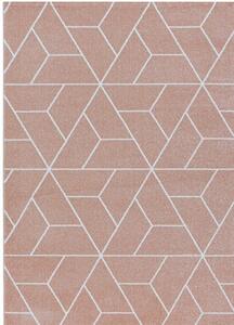 Kusový koberec Efor 3715 rose - 80 x 150 cm