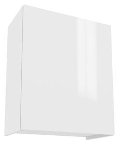 Horní kuchyňská skříňka IRENA - šířka 60 cm, lesklá bílá