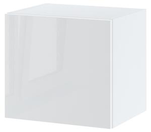 Závěsná kuchyňská skříňka IRENA - šířka 40 cm, lesklá bílá