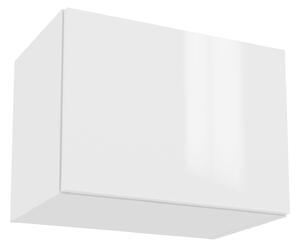 Závěsná kuchyňská skříňka IRENA - šířka 50 cm, lesklá bílá