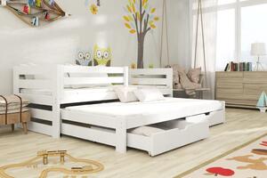 - Dětská postel 80x180 FILIPA - bílá