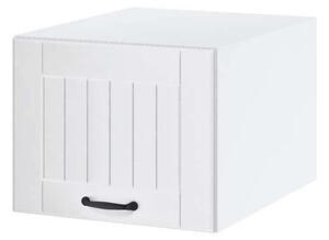 Kuchyňská závěsná skříňka LESJA - šířka 45 cm, bílá