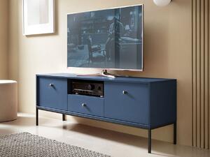 Moderní TV stolek PANRUP - modrý