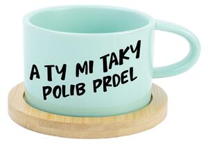 A TY MI TAKY POLIB PRDEL - mint hrníček makronka 200 ml