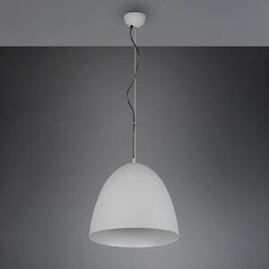 Závěsné světlo Tilda, jeden zdroj, šedá, Ø 40 cm