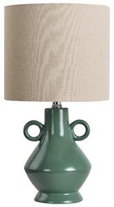 Stolní lampa KERULEN Keramika Zelená