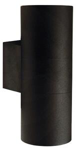 NOR 21519903 Venkovní nástěnné svítidlo Tin Maxi 2x35W GU10 černá čirá - NORDLUX