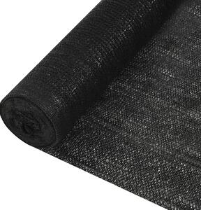 Stínící tkanina černá 1 x 10 m HDPE 150 g/m²