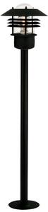 NOR 25118003 Venkovní sloupkové svítidlo Vejers 1x60W E27 černá čirá - NORDLUX