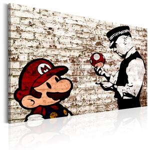 Obraz - Banksy: Strhaná zeď 120x80