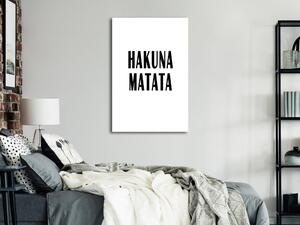 Obraz - Hakuna Matata 40x60