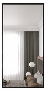 Nástěnné zrcadlo ALVAR 60x100 cm - černý mat