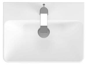 Cersanit Mille Slim, skříňkové umyvadlo 51x38 cm, bílá, K675-004