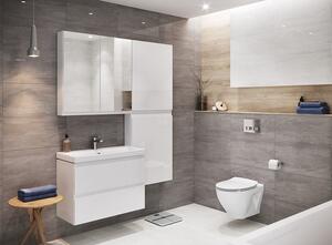 Cersanit Moduo CleanOn, set 934 závěsná wc mísa + toaletní sedátko, K701-147