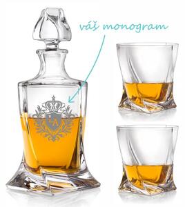Pískovaný whisky set Apollon (1+2)