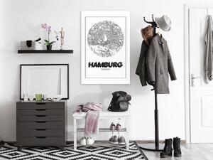 Obraz - Retro Hamburk 40x60