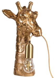 Stolní lampa Žirafa MALAIKA Zlatá