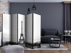 Artgeist Paraván - Paris: black and white photography II [Room Dividers] Size: 225x172