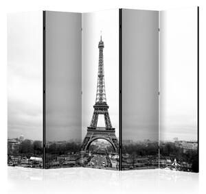 Artgeist Paraván - Paris: black and white photography II [Room Dividers] Velikosti (šířkaxvýška): 225x172