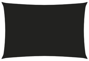 Stínící plachta oxfordská látka obdélníková 2 x 4 m černá