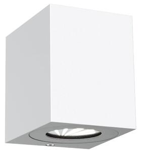 NOR 49711001 Venkovní nástěnné svítidlo Canto Kubi 2 2x6W LED bílá čirá - NORDLUX