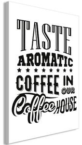 Obraz - Ochutnejte aromatickou kávu v naší kavárně 40x60