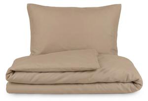 Kvalitex Ložní bavlněné povlečení béžové 1x 140/200, 1x 70/90cm