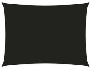 Stínící plachta oxfordská látka obdélníková 2 x 3,5 m černá