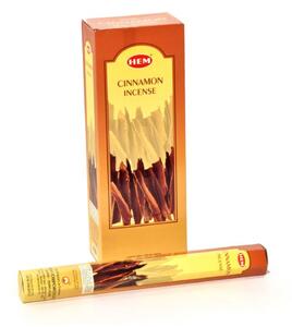 Indické vonné tyčinky Cinnamon, HEM, 23cm, 20ks