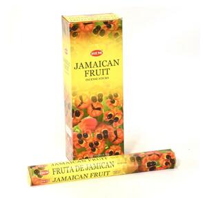 Indické vonné tyčinky Jamaican Fruit, HEM, 23cm, 20ks