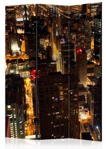 Paraván - Noční město - Chicago, USA 135x172