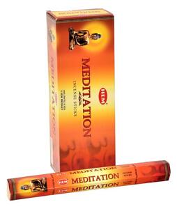Indické vonné tyčinky Meditation, HEM, 23cm, 20ks