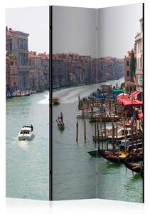 Paraván - Velký kanál v Benátkách, Itálie 135x172