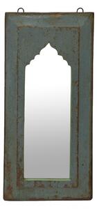 Zrcadlo v rámu z teakového dřeva, 27x3x57cm