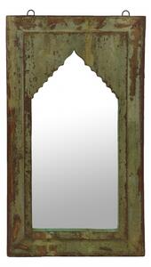 Zrcadlo v rámu z teakového dřeva, 36x4x63cm