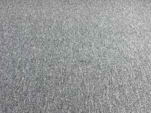 Vopi koberce Metrážový koberec Astra světle šedá - Rozměr na míru bez obšití cm