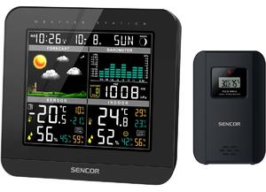 Sencor SWS 5800 meteostanice, černá