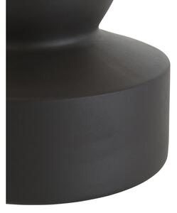 Černo-béžová keramická stolní lampa Westwing Collection Georgina, výška 52 cm