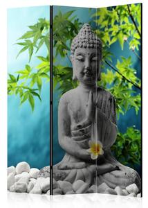 Paraván - Buddha: Krása meditace 135x172