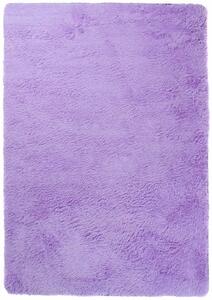 TAPISO Plyšový koberec BEST - LEVANDULOVÝ FIALOVÝ Rozměr koberce: 80x150 cm