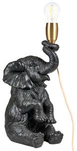 Stolní lampa Slon FORTUNA Černá