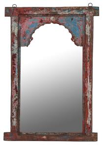 Zrcadlo v rámu z teakového dřeva, 74x6x105cm