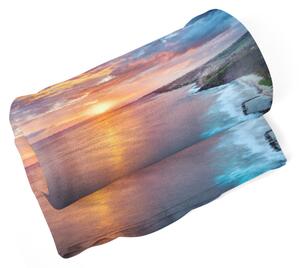 Deka SABLIO - Západ slunce nad mořem 150x120 cm