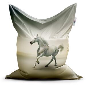 Sablio Sedací vak Classic Bílý kůň 2 - 150x100 cm