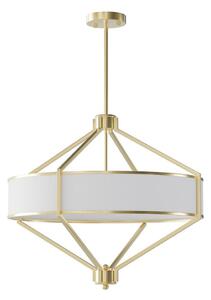 Open Design OR85839 - Lustr na tyči ZUNDO 4xE27/15W/230V mosaz/bílá