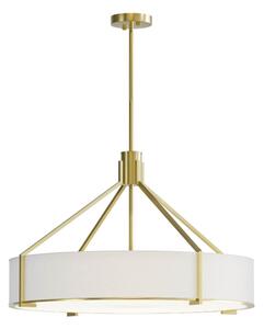 Open Design OR85662 - Lustr na tyči DORETTO 6xE27/15W/230V pr. 70 cm zlatá/bílá